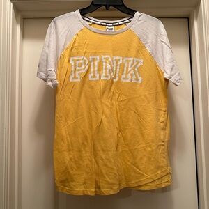 Victoria's Secret PINK Sunny Yellow Top